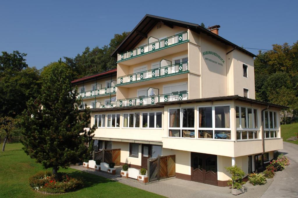 Appartementhotel Karawankenblick Portschach am Woerthersee Exterior foto